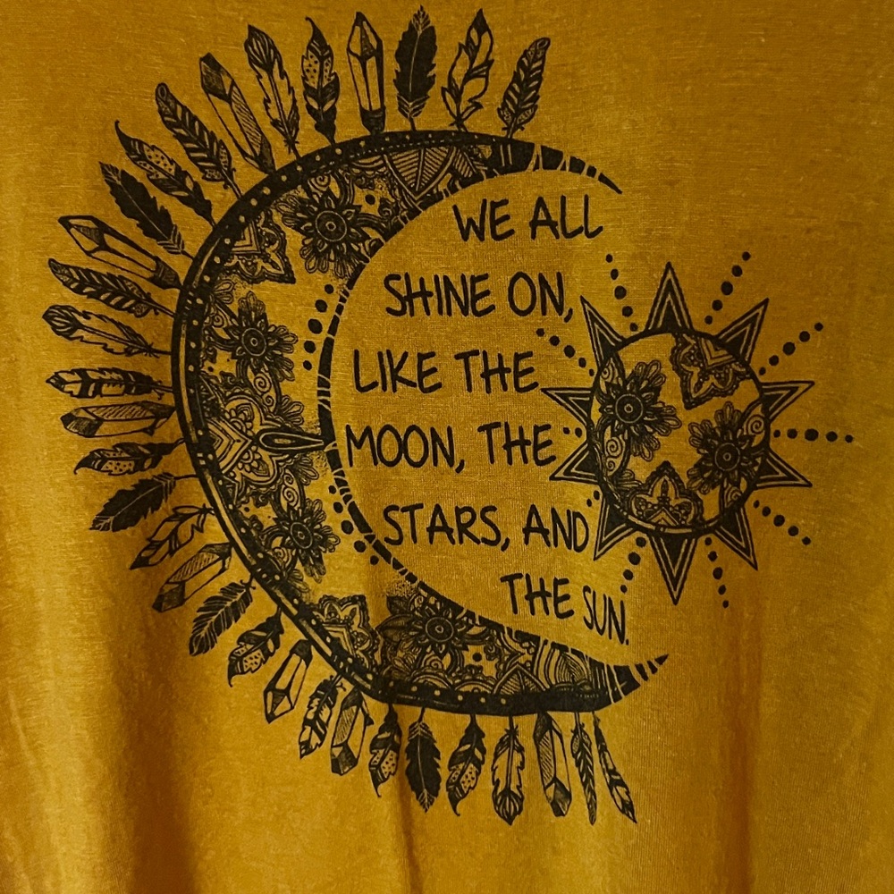 Flashmob “Instant Karma” Scoop Neck 3/4 Tee - Picture 3 of 5